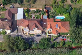 Vue aérienne de Gartenstr à Hördt dans le département Rhénanie-Palatinat, Allemagne