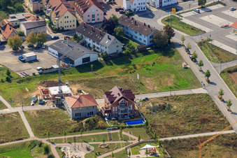 Image drone de Sur la haute piste à Kandel dans le département Rhénanie-Palatinat, Allemagne