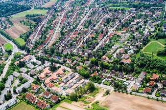 Vue aérienne de B10 Arzheimerstr à Landau in der Pfalz dans le département Rhénanie-Palatinat, Allemagne