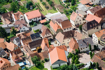 Photographie aérienne de Jendersgasse à le quartier Arzheim in Landau in der Pfalz dans le département Rhénanie-Palatinat, Allemagne