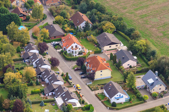 Vue aérienne de À Hellbrunn à Eppelsheim dans le département Rhénanie-Palatinat, Allemagne