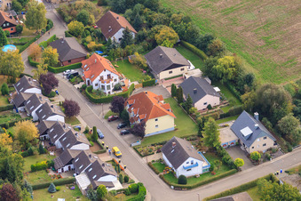 Vue aérienne de À Hellbrunn à Eppelsheim dans le département Rhénanie-Palatinat, Allemagne