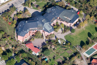 Vue aérienne de École Waldorf gratuite Frankenthal (Palatinat) à Frankenthal dans le département Rhénanie-Palatinat, Allemagne