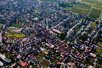 Image drone de Maikammer dans le département Rhénanie-Palatinat, Allemagne