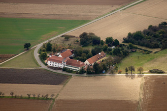 Atelier pour la vie assistée Atelier pour les talents cachés à but non lucratif GmbH à Haftelhof à Schweighofen dans le département Rhénanie-Palatinat, Allemagne d'en haut