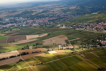 Wissembourg dans le département Bas Rhin, France vue du ciel