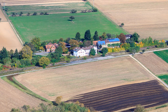 Photographie aérienne de Gare de Schaidt à Steinfeld dans le département Rhénanie-Palatinat, Allemagne
