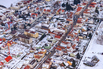 Photographie aérienne de Saarstraße à Kandel dans le département Rhénanie-Palatinat, Allemagne