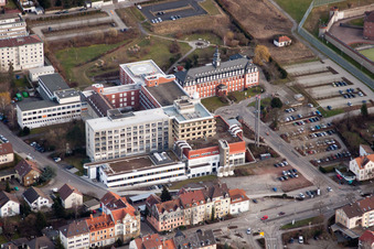 Photographie aérienne de Clinique Prince Stirum à Bruchsal dans le département Bade-Wurtemberg, Allemagne