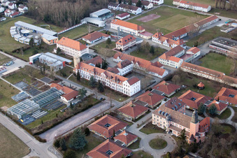 Fondation, école Jakob-Reeb, centre de jeunesse St. Joseph à Landau in der Pfalz dans le département Rhénanie-Palatinat, Allemagne hors des airs