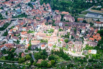 Photographie aérienne de Quartier Brötzingen in Pforzheim dans le département Bade-Wurtemberg, Allemagne