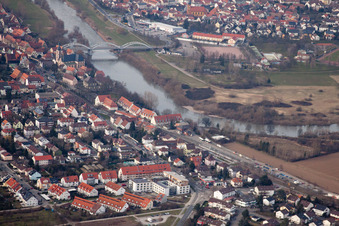 Photographie aérienne de Quartier Seckenheim in Mannheim dans le département Bade-Wurtemberg, Allemagne