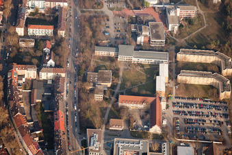 Image drone de Projet EASTSITE de BAU Bauträgergesellschaft mbH à le quartier Neuostheim in Mannheim dans le département Bade-Wurtemberg, Allemagne