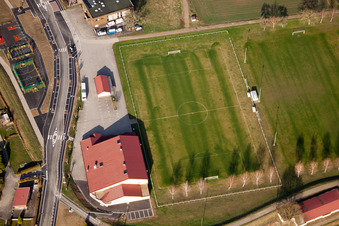 Munchhausen dans le département Bas Rhin, France d'en haut