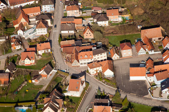 Munchhausen dans le département Bas Rhin, France vue d'en haut