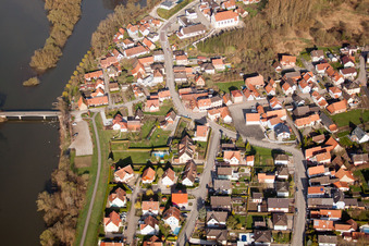 Munchhausen dans le département Bas Rhin, France vue du ciel