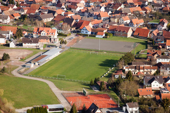 Mothern dans le département Bas Rhin, France d'en haut