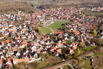 Mothern dans le département Bas Rhin, France hors des airs