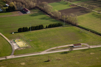 Mothern dans le département Bas Rhin, France vue d'en haut