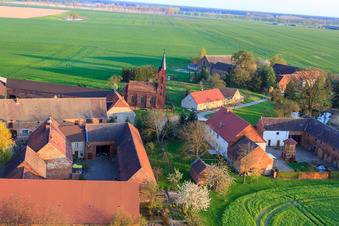 Photographie aérienne de Quartier de Höfgen à le quartier Welsickendorf in Niederer Fläming dans le département Brandebourg, Allemagne