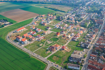 Photographie aérienne de Sur la haute piste à Kandel dans le département Rhénanie-Palatinat, Allemagne