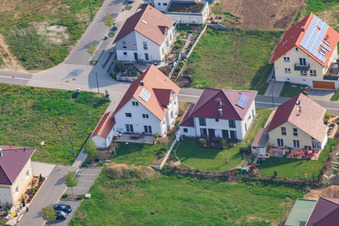 Image drone de Sur la haute piste à Kandel dans le département Rhénanie-Palatinat, Allemagne
