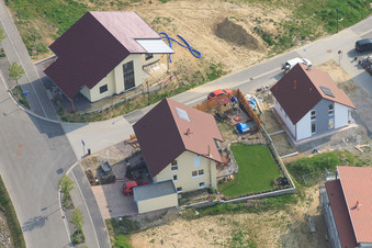 Photographie aérienne de Sur la haute piste à Kandel dans le département Rhénanie-Palatinat, Allemagne