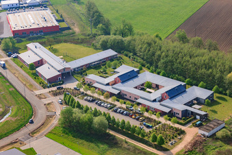 Vue oblique de Maintien des fonctions vitales à le quartier Minderslachen in Kandel dans le département Rhénanie-Palatinat, Allemagne