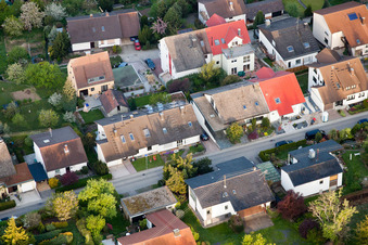 Photographie aérienne de Quartier Grünwettersbach in Karlsruhe dans le département Bade-Wurtemberg, Allemagne