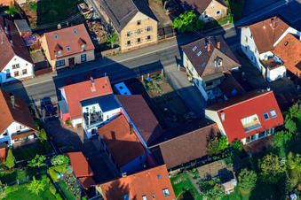 Image drone de Thomashofstr à le quartier Stupferich in Karlsruhe dans le département Bade-Wurtemberg, Allemagne
