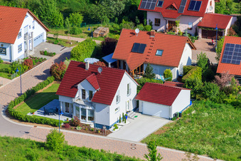 Dans la phrase à le quartier Mörzheim in Landau in der Pfalz dans le département Rhénanie-Palatinat, Allemagne hors des airs