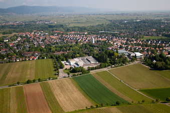 Photographie aérienne de Wollmesheimer Höhe, Hofmeister-Brot GmbH à Landau in der Pfalz dans le département Rhénanie-Palatinat, Allemagne