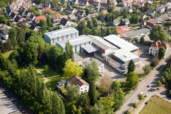 Vue aérienne de Wollmesheimer Höhe, WICKERT Maschinenbau GmbH à Landau in der Pfalz dans le département Rhénanie-Palatinat, Allemagne