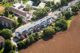 Wollmesheimer Höhe à Landau in der Pfalz dans le département Rhénanie-Palatinat, Allemagne d'en haut