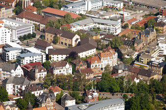 Vue aérienne de Ostring à Landau in der Pfalz dans le département Rhénanie-Palatinat, Allemagne