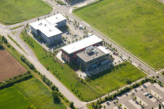 Quartier Queichheim in Landau in der Pfalz dans le département Rhénanie-Palatinat, Allemagne vu d'un drone