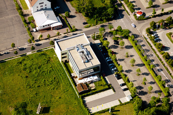 Quartier Queichheim in Landau in der Pfalz dans le département Rhénanie-Palatinat, Allemagne d'en haut