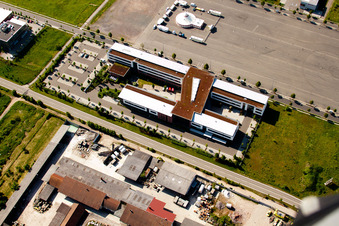 Quartier Queichheim in Landau in der Pfalz dans le département Rhénanie-Palatinat, Allemagne hors des airs