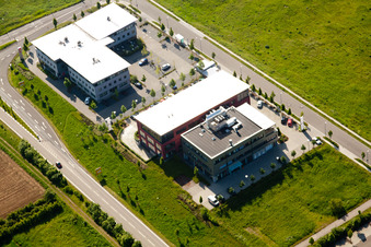 Quartier Queichheim in Landau in der Pfalz dans le département Rhénanie-Palatinat, Allemagne vue d'en haut