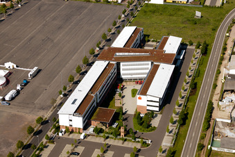 Image drone de Quartier Queichheim in Landau in der Pfalz dans le département Rhénanie-Palatinat, Allemagne