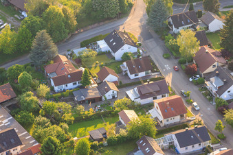 Gerberastraße 4 à le quartier Stupferich in Karlsruhe dans le département Bade-Wurtemberg, Allemagne d'en haut