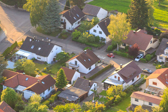 Gerberastraße 4 à le quartier Stupferich in Karlsruhe dans le département Bade-Wurtemberg, Allemagne hors des airs