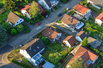 Gerberastraße 4 à le quartier Stupferich in Karlsruhe dans le département Bade-Wurtemberg, Allemagne d'en haut