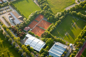 Photographie aérienne de Reichenbach, Tennis Club Waldbronn e. V à le quartier Busenbach in Waldbronn dans le département Bade-Wurtemberg, Allemagne