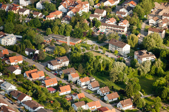 Vue aérienne de Communauté du Christ à Wiesloch dans le département Bade-Wurtemberg, Allemagne