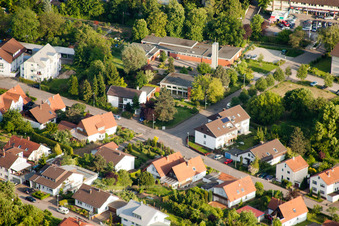 Photographie aérienne de Communauté du Christ à Wiesloch dans le département Bade-Wurtemberg, Allemagne