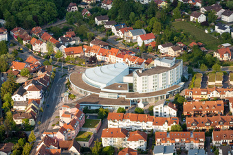 Vue aérienne de Hôtel Best Western Plus Palatin Congress à Wiesloch dans le département Bade-Wurtemberg, Allemagne