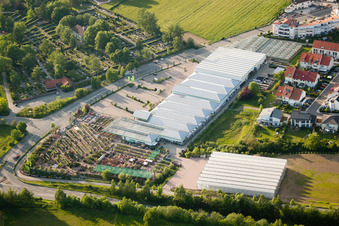 Photographie aérienne de Wagner Florapark GmbH à Wiesloch dans le département Bade-Wurtemberg, Allemagne