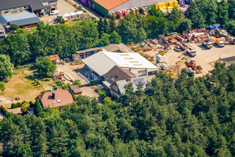Vue aérienne de Zone industrielle Industriestr à Hatzenbühl dans le département Rhénanie-Palatinat, Allemagne