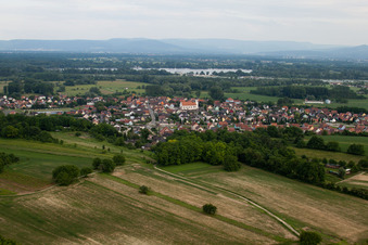 Mothern dans le département Bas Rhin, France vue du ciel